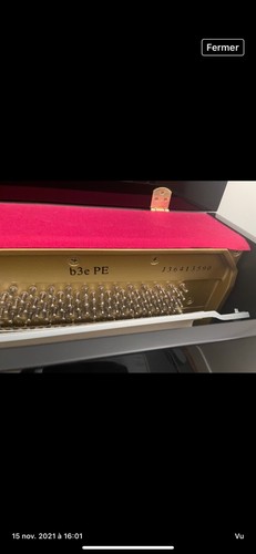 Piano droit yamaha noir - droit,