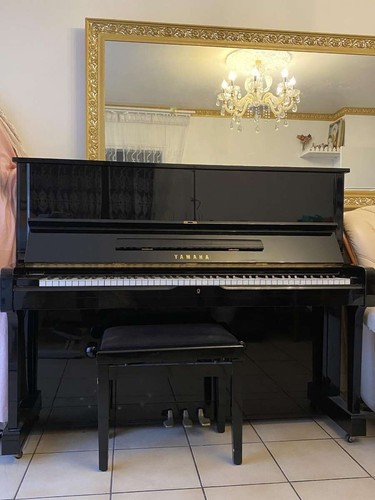 Piano droit yamaha u1h laqué - piano,